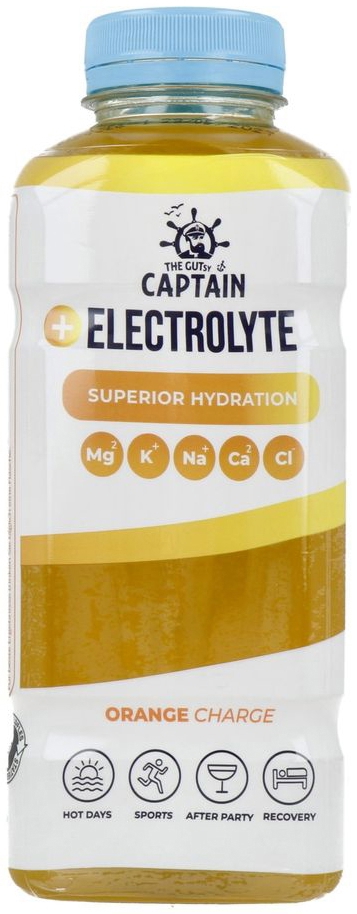 The Gutsy Captain Orange Electrolyte 600 ml