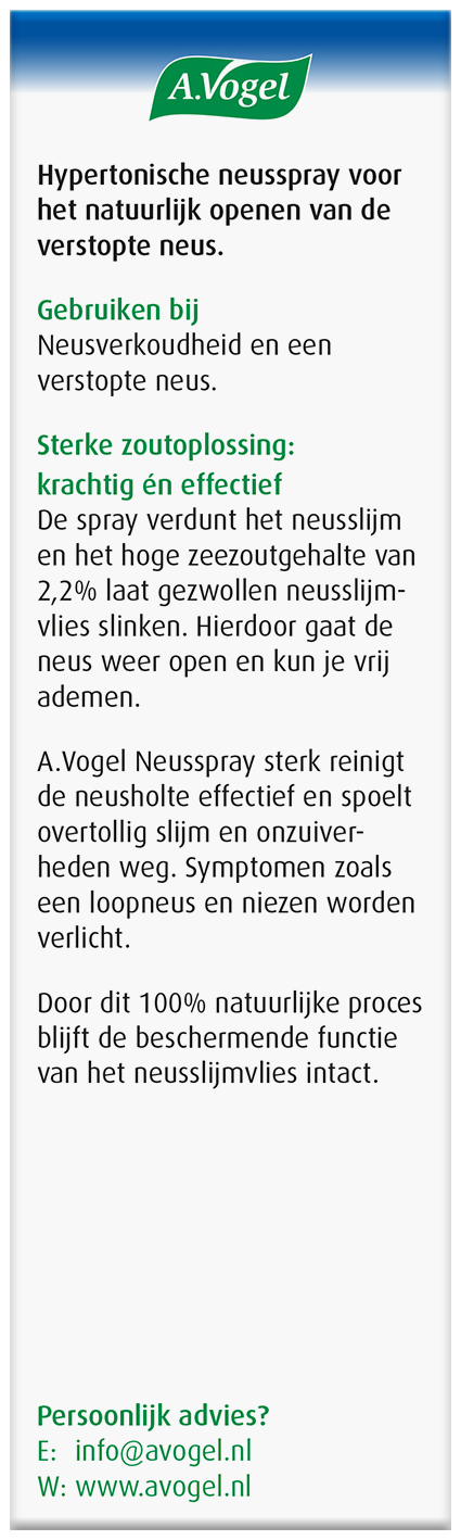 A.Vogel Cinuforce sterk neusspray 20ml