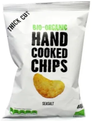 Chips Handcooked Zoutbio 125 gram