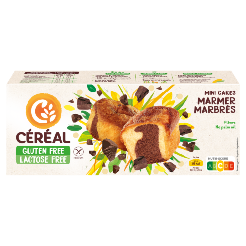 Cake mini marmer glutenvrij 200g