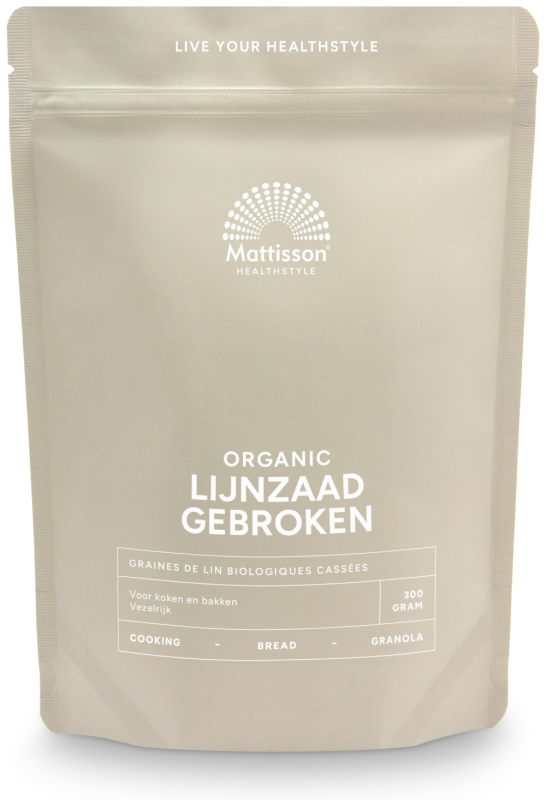 Mattisson Absolute Omega Gebroken Lijnzaad 300 Gram