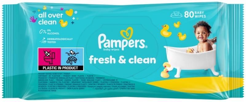 Babydoekjes Fresh Clean 80 St 80st