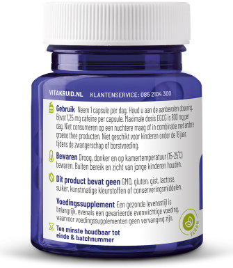 Vitakruid Saffraan & L-Theanine 30 capsules