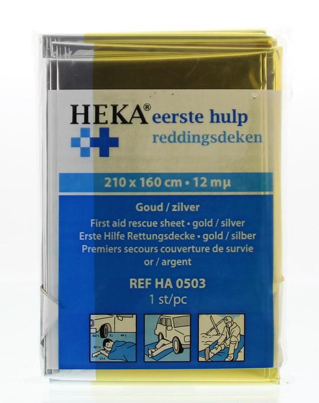 Reddingsdeken goud/zilver 160 x 210 1st