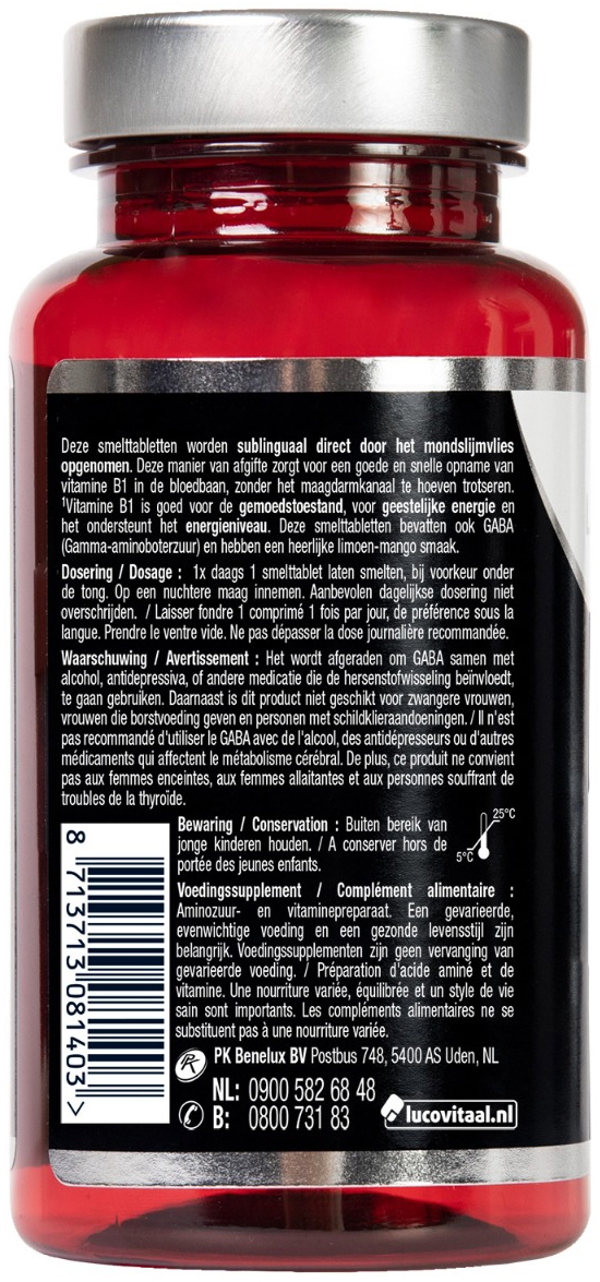 Lucovitaal Gaba 90 Smelttabletten