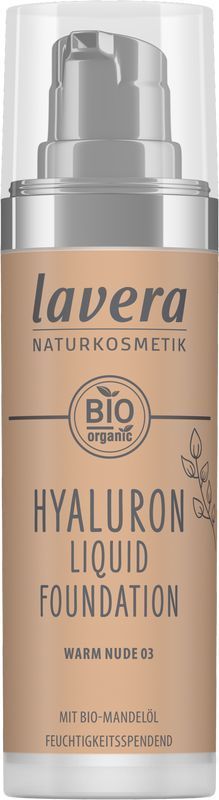 Hyaluron Liquid Foundation Warm Nude 03 Bio 30 ML