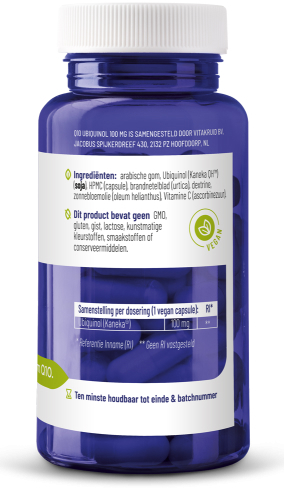Vitakruid Q10 Ubiquinol 100mg 90 vegan capsules
