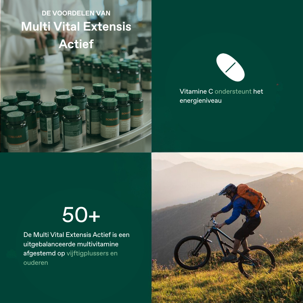 Bonusan Multi Vital Extensis Actief 90 tabletten