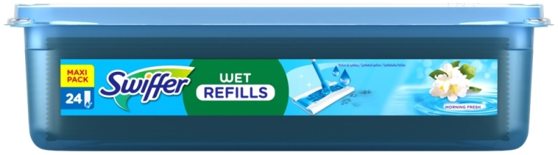 Vloerdoekjes Wet Refill Morning 24 St 24st