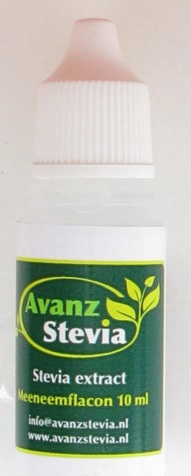 Zoetstof stevia extract 10 ml