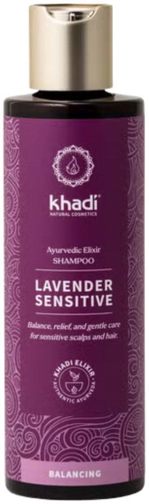 Khadi Shampoo Elixer Lavender Sensitive 200 ML