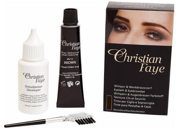 Eyebrow/Eyelash Dye Brown/Black 1st