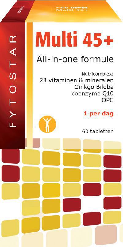 Multi 45+ multivitamine 60tab