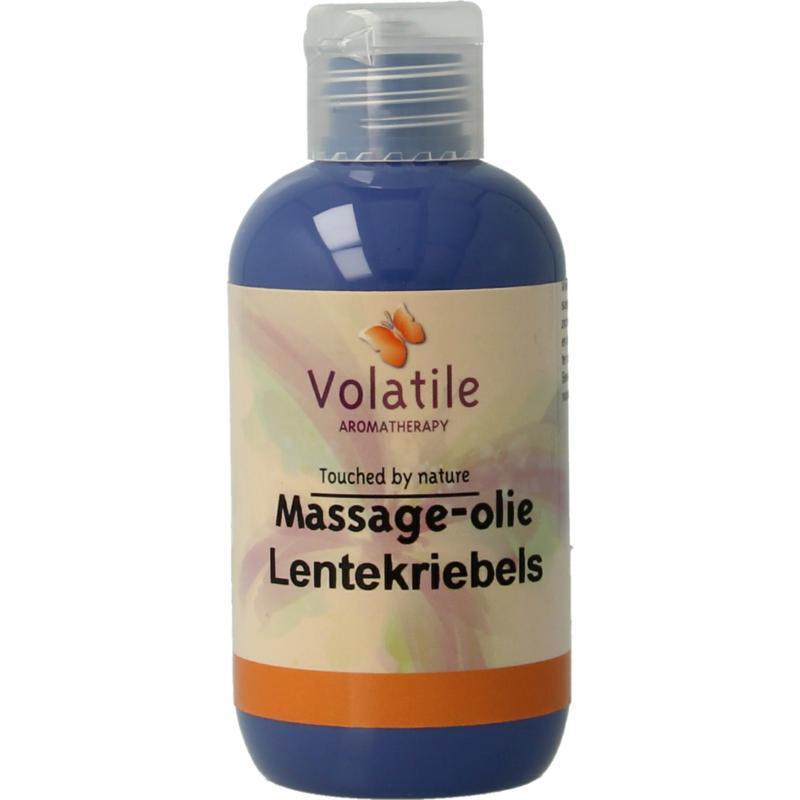 Volatile Massageolie lentekriebels 100ml
