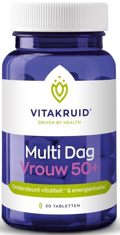 Multi Dag Vrouw 50+ 30 tabletten