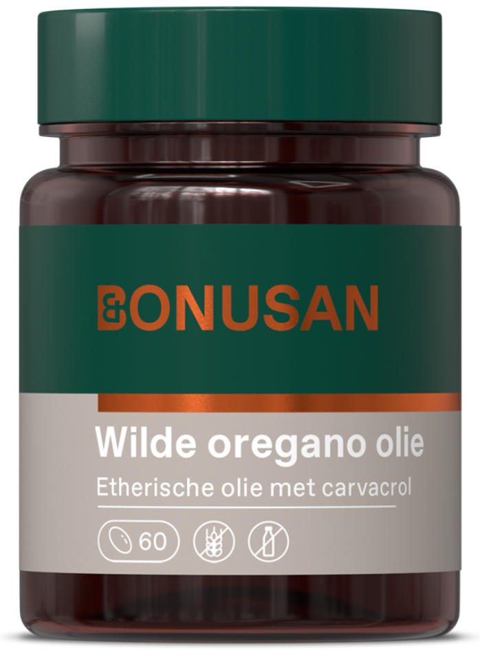 Bonusan Wilde Oregano Olie 60 Softgels