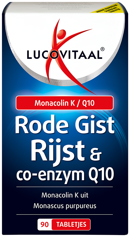 Lucovitaal Rode Gist Rijst + co-enzym Q10 90tb