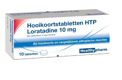 Loratadine Hooikoorts Tabletten 10tab