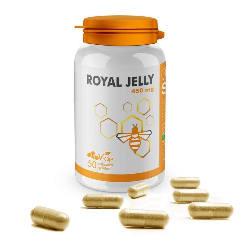 Royal Jelly 450 mg 50 Capsules