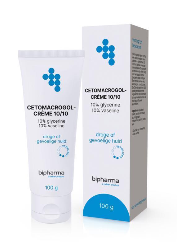 Cetomacrogol creme 10/10 100gr