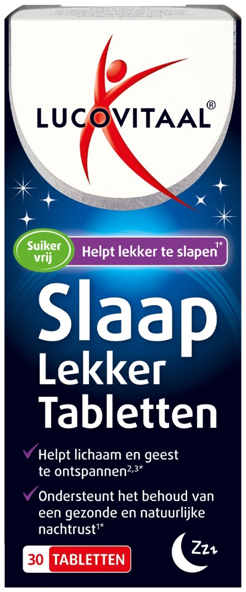 Lucovitaal Slaap Lekker Tabletten 30 Tabletten
