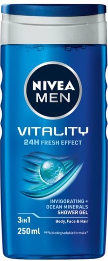 Nivea Men vital refresh douchegel 250ml