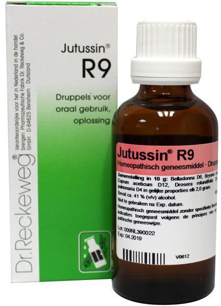 Jutussin druppels r9 50ml