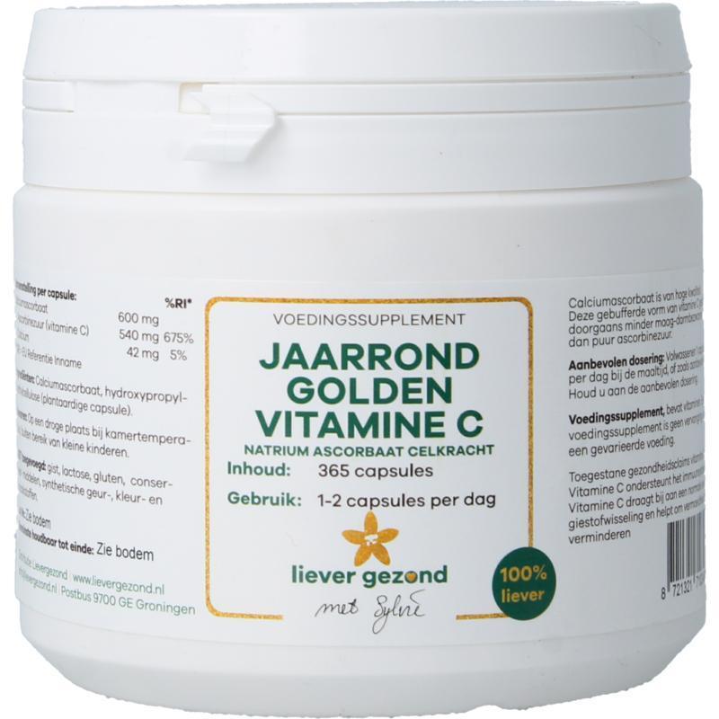 Vitamine C jaarrond 365ca