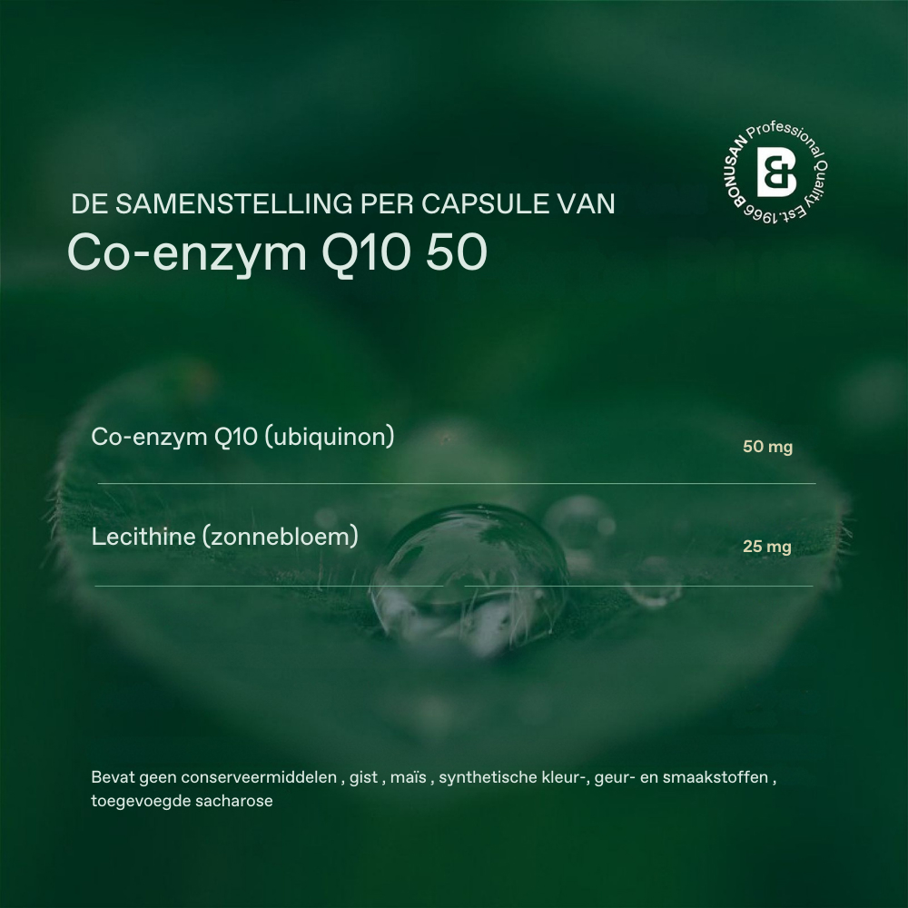 Bonusan Co-enzym Q10 50 60 Softgels