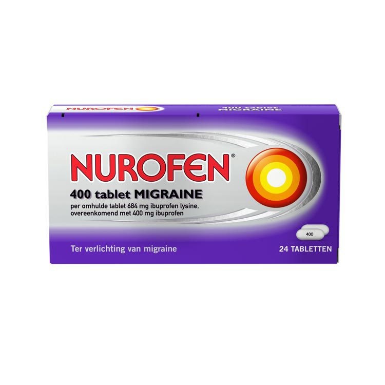 Migraine 400mg 24 stuks