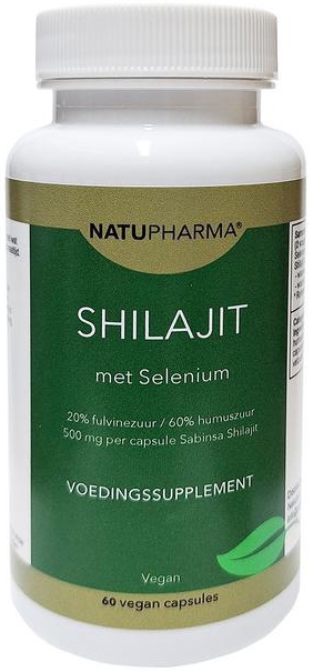 Natupharma Shilajit Selenium 60 capsules