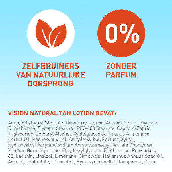 Vision All Year Natural Tan Lotion 135 ML