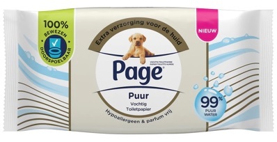 Vochtig Toiletpapier Puur 38st