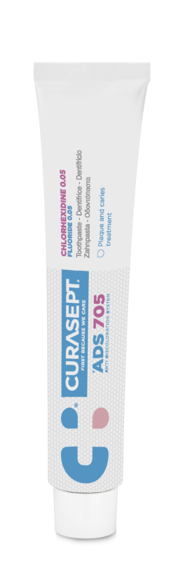 ADS 705 Gel-Tandpasta 0.05% CHX + 0.05% FL 75ml