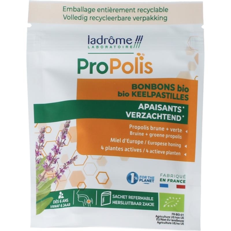 Propolis keelpastilles bio 50g