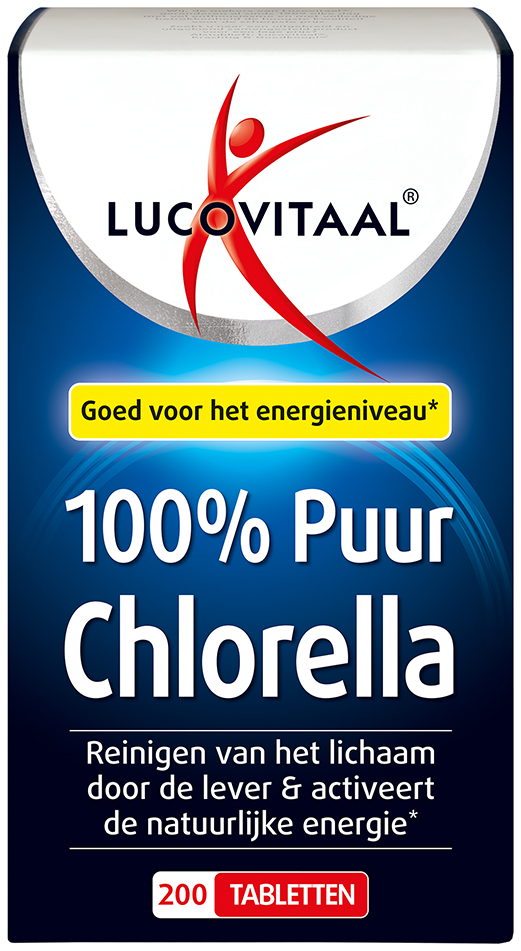 Lucovitaal Chlorella 100% Puur 200 tabletten