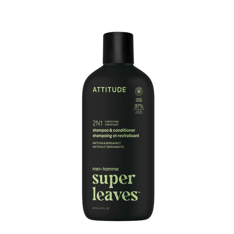 Attitude Men 2in1 shampoo & conditioner bergamot & matcha 415ml