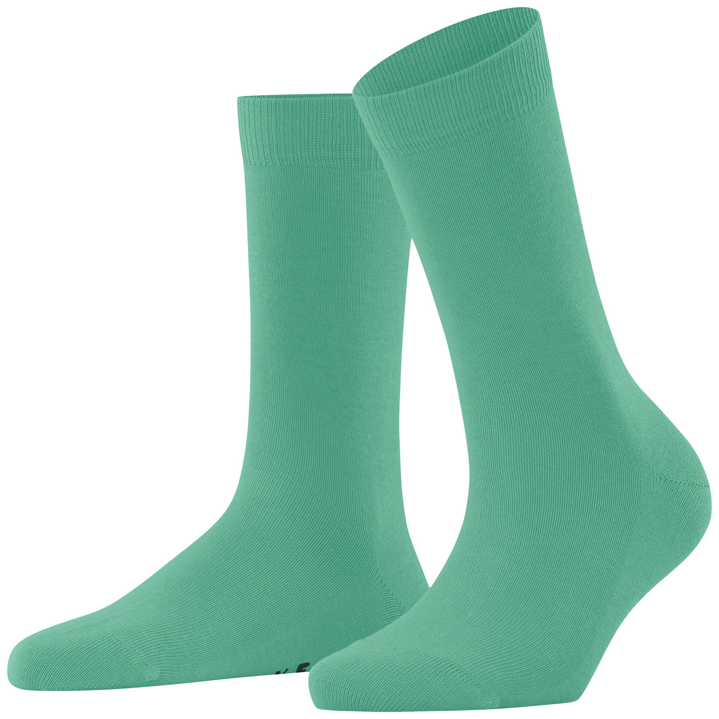 FALKE Dames Family Sokken Oceangreen