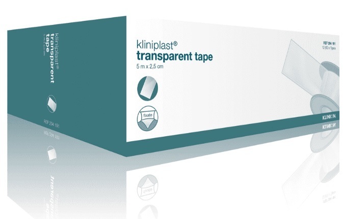 Kliniplast Transparant Hechtpleister 2,5cm 1 Stuk