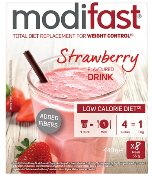 Milkshake Aardbei 8 stuks