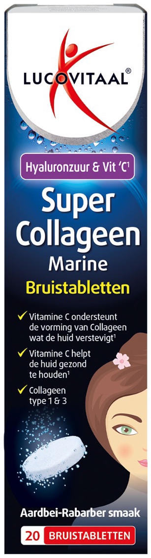 Lucovitaal Super Collageen Marine 20 bruistabletten