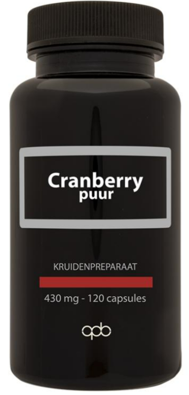 Cranberry Extract Puur 430 milligram  120 capsules