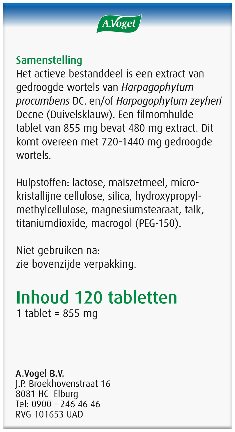 A.Vogel Atrosan tabletten 120 Stuks