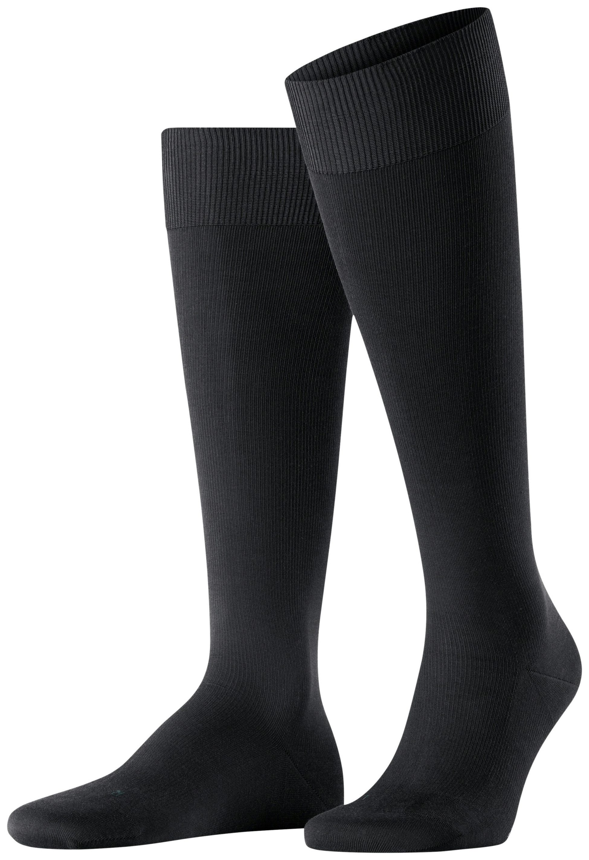 FALKE Heren Energizing Cotton Kniekousen Black
