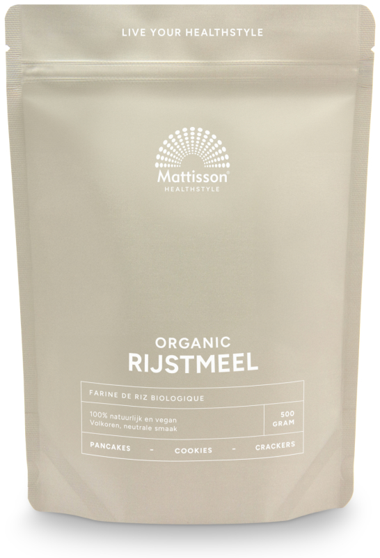 Mattisson Biologische Rijstmeel 500 Gram