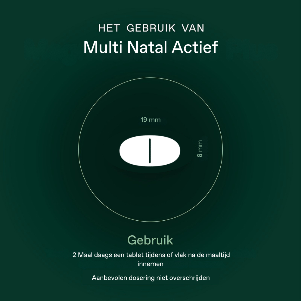 Bonusan Multi Natal Actief 60 Tabletten