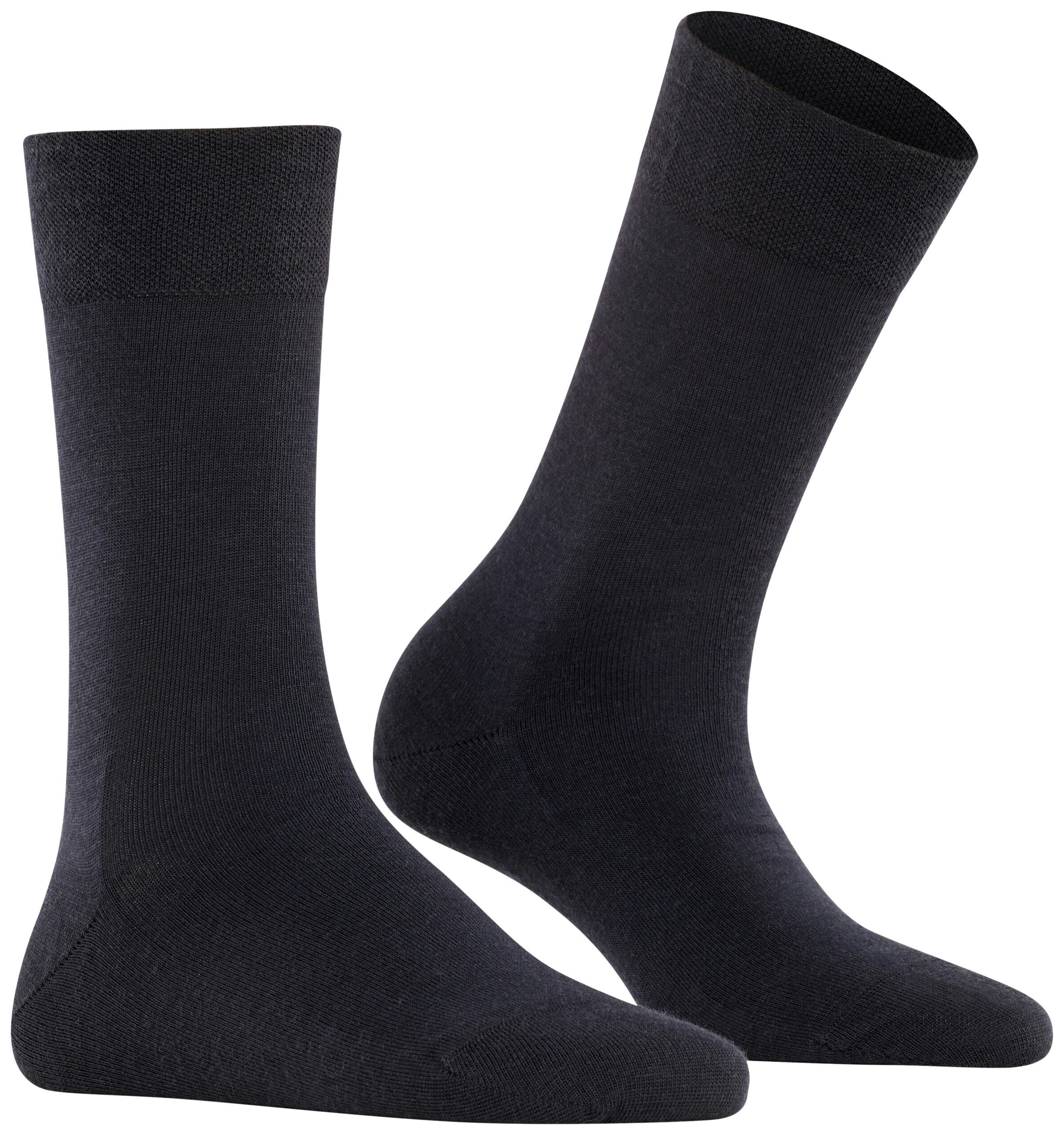 FALKE Dames Sensitive Berlin Sokken Dark Navy