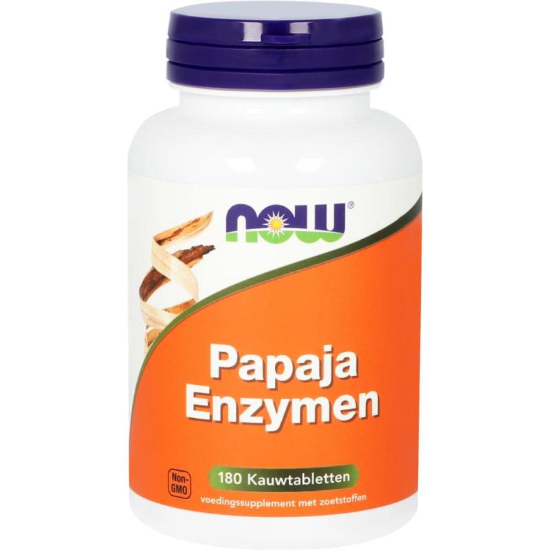Papaja Enzymen 180 kauwtabletten