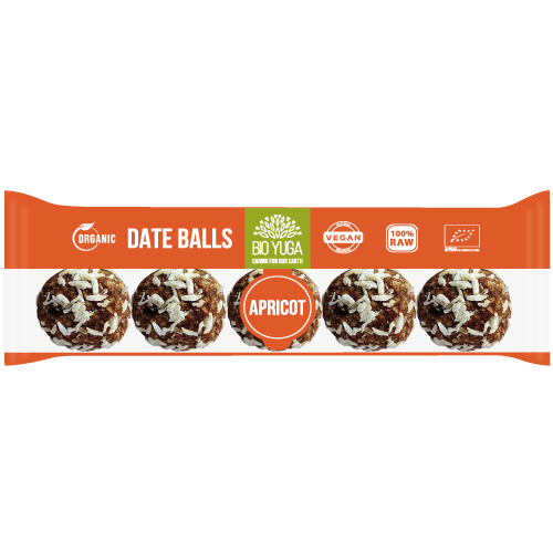 Date Balls Apricot Bio 45 Gram