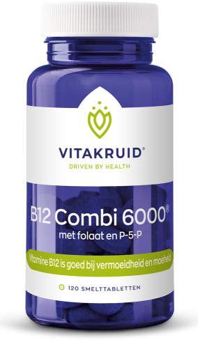 Vitakruid Vitamine B12 Combi 6.000® met Folaat 120 Tabletten